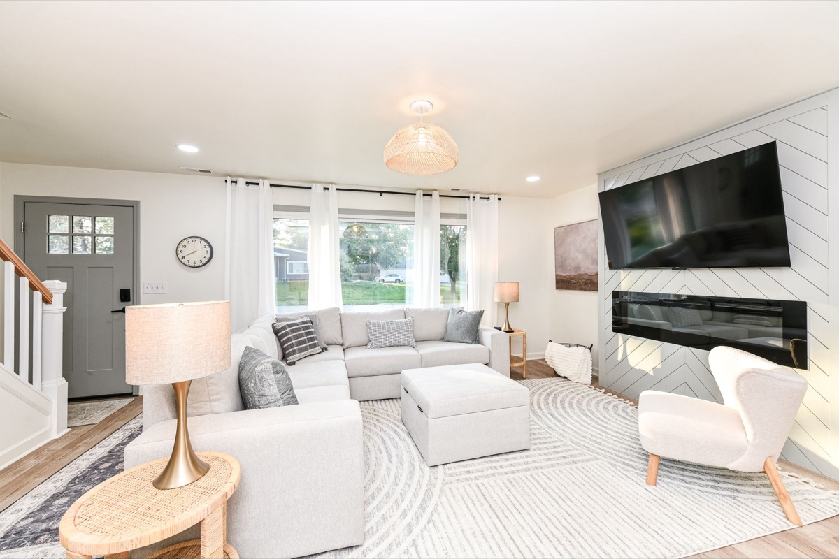 Interior of a home living room
